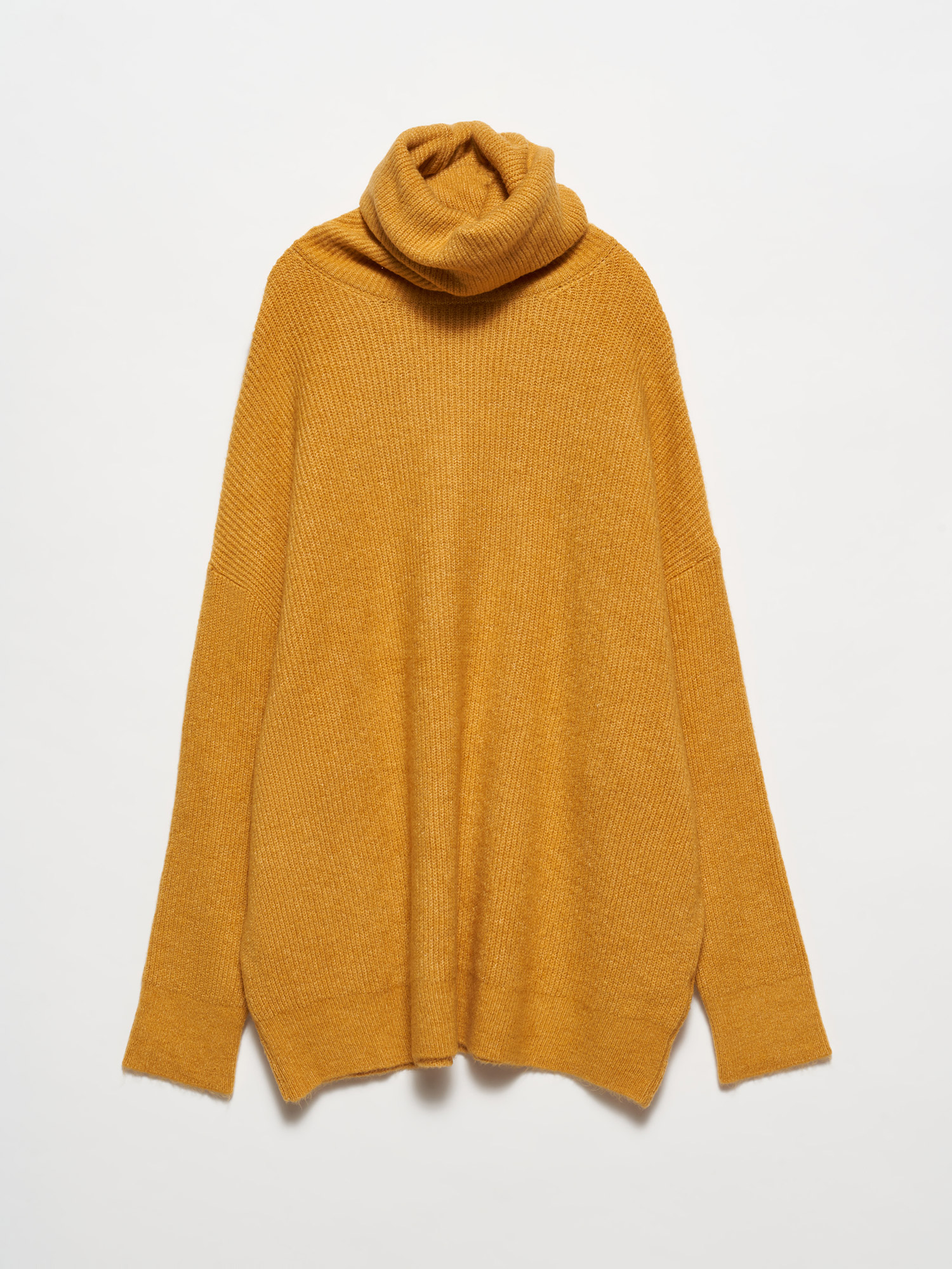 2268 Balıkçı Yaka Oversize Kazak