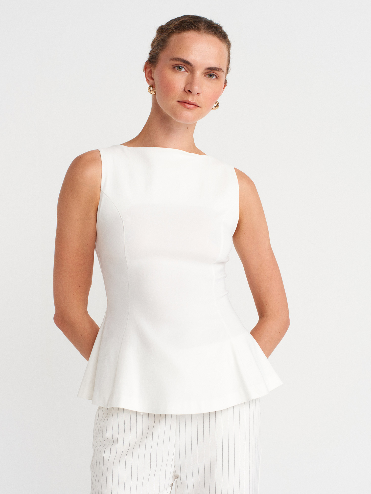 50281 Peplum Top